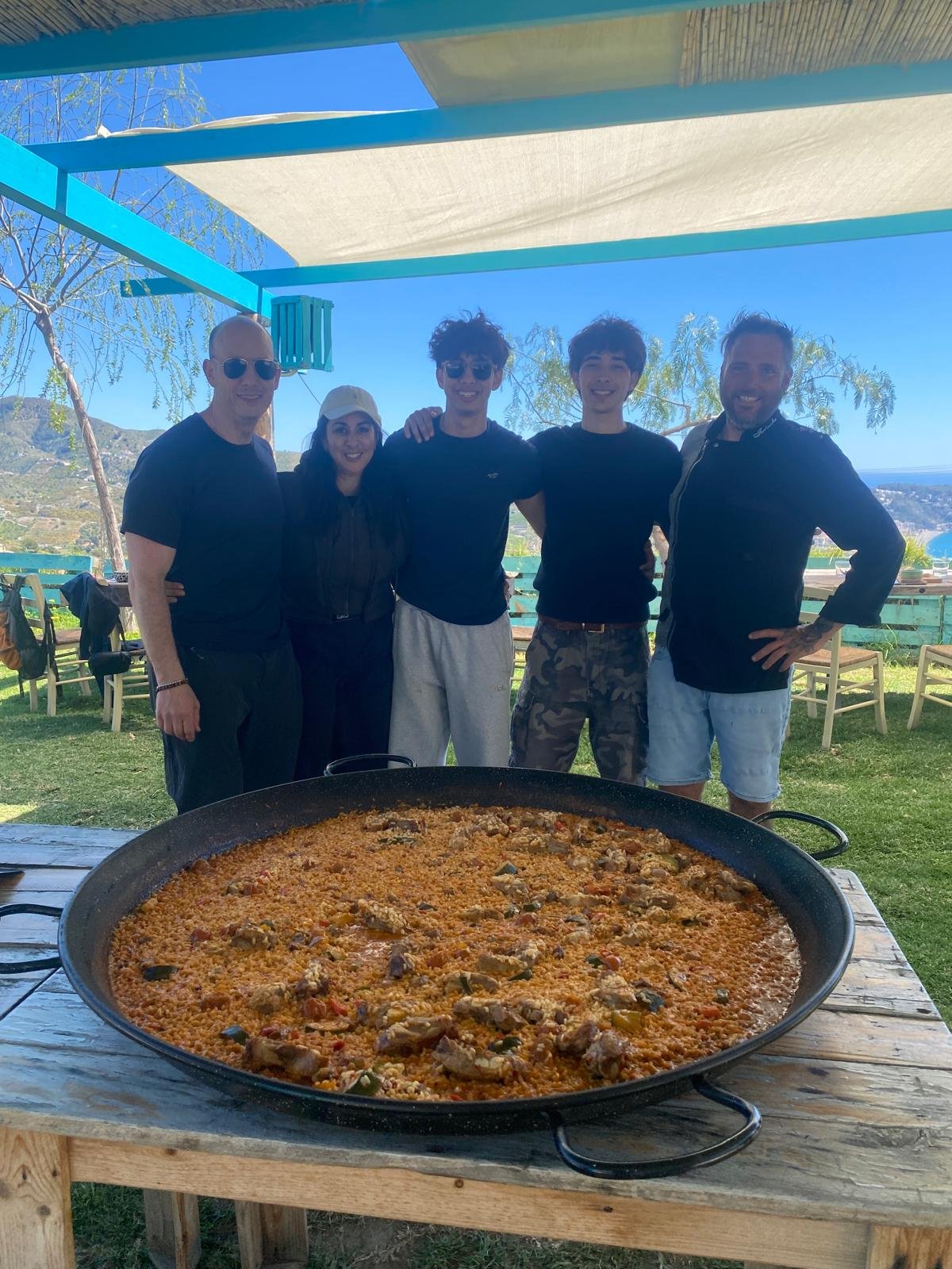 Paella tradicional andaluza